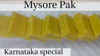 Mysore Pak | Karnataka special | Great Indian Kitchen