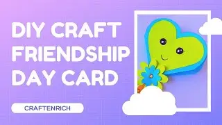 Friendship day craft ideas easy | 2021 Diy Craft Card.