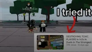I tried the 2v1 challenge in 2v2 duels