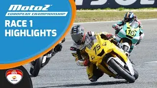 Highlights - Race 1 | Estoril 2018 | Moto2 European Championship | FIM CEV Repsol