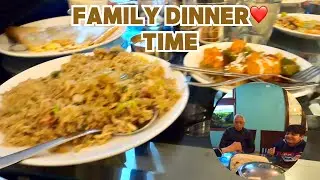Family Ke Saath Dinner Time | Thaanish & Family Moments