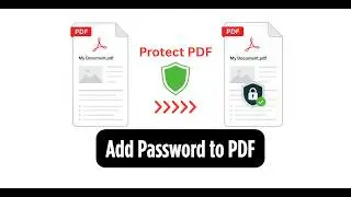 Protect PDF with Password Online | How to Add Password to PDF File