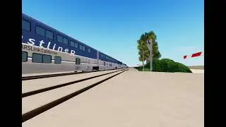 Amtrak, BNSF and Metrolink in Santa Ana/Fullerton (August 2nd 2013)