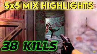 😱 UNSTOPPABLE 38 Kills on Mirage - CS 1.6 Pro Mix | TGS GAMING PRO