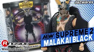 AEW Figure Insider: Malakai Black - Jazwares AEW Unrivaled Supreme 2 Wrestling Action Figure!