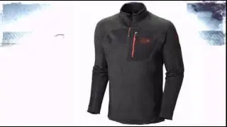 Mountain Hardwear Monkey Man Grid Pullover Men's- Shark - TheSkiBum.com