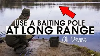 How to use a Baiting Pole at LONG RANGE - Oli Davies