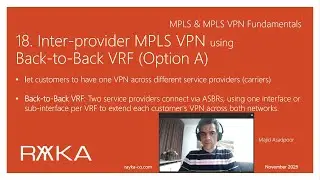 18. Межпровайдерская MPLS VPN с использованием Back-to-Back VRF
