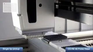 Multi Probe Head tip handling with 1000&micro;l disposable tips