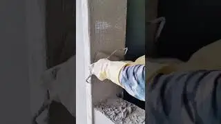 Professional Wall Plastering #WallPlastering #CementWork #MeshReinforcement #ConstructionSkills