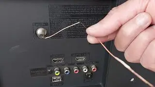 Comment fabriquer son antenne de t&eacute;l&eacute;vision soi-m&ecirc;me? Bricolage antenne