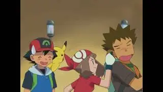 Pokemon May Pulls Brock's Ear