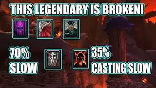 Sacrolash Legendary Is Broken! 70% Movement Slow & 35% Casting Speed Reduction - Affliction PvP