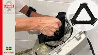 Reduce waste with HALLDE Grid Cleaner!