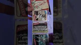 1980 Topps Baseball Cards - Opening a Christmas Rack Pack | Reggie Jackson