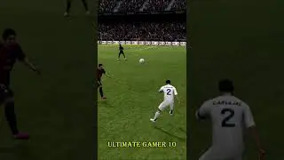 Mbapp&eacute; Cheeky Header vs Barcelona 🤯 | FIFA 13 to 2025 Patch by Overallx  #trending #football #fifa