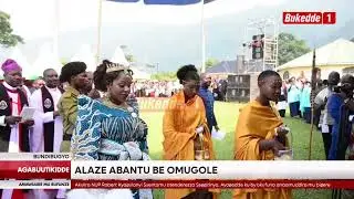 Agabuuti Libadde ssanyu jjerere Col Martin Kamya omudingya wa Bwamba abalaga Queen Mbabazi Betty