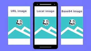Android studio imageview local - URL - base64