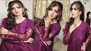 Purple Dress Makeup Tutorial | Smoky Eyes and Bold Lips