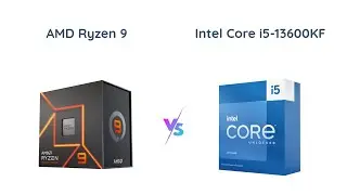 AMD Ryzen 9 7900X vs Intel Core i5-13600KF Processor Comparison