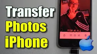 Как перенести фотографии с iPhone на USB-устройство (лучший способ)