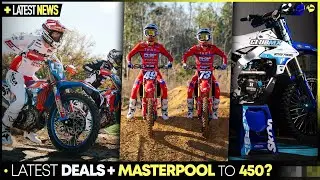 Ty Masterpool to 450SX + Team Announcements and Latest News