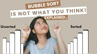 You’ll NEVER Forget Bubble Sort After Watching This! 🤯 || Learn in Minutes|| Sejal Simplifies