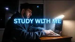 30-Min Airplane Study With Me - Pomodoro, Medical Student, Hyperfocus