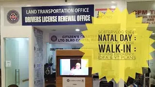 SC8TERVLOG S3E4 : NATAL DAY : RENEWAL OF LICENSE : WALK-IN :  SHARING EXPERIENCE : IDEA & YT PLANS