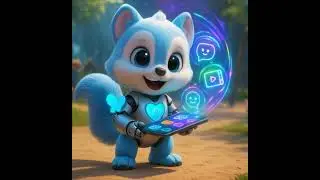 Meet Bytey! 💙 The Friendly Bot Teaching Digital Kindness at Cyber Playground | #shorts #Bytey 💙