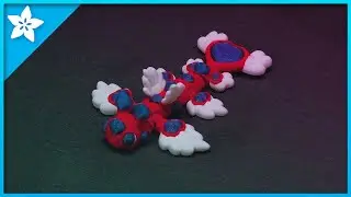 Valentines Glaucus Sea Slug #timelapse #3dprinting #adafruit