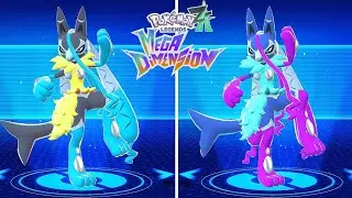 ALL SHINY MEGA EVOLUTIONS COMPARISON |Pokémon DLC