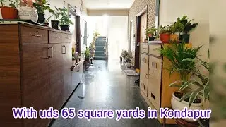Beautiful||& Fully furnished Flat for sale in Kondapur Hyderabad||semi gated community