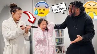 Pulling My Little Sister Hair To See My Dad's Reaction *HE LOST IT*
