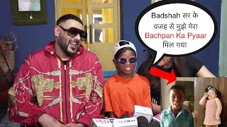 Bachpan ka Pyaar Boy Sahdev Dirdo Making FUN With Badshah And Media 😂 😂 😂