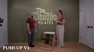 Chair Push Up &ndash; Variation 2 | Pilates Chair Exercise (Wunda Chair & EXO Chair)
