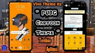 Tema Vivo Keren PUBG Cartoon Theme - Tembus Aplikasi