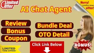 AI Chat Agent Demo - OTO/Upsell - Coupon Code - Best Bonus