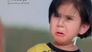 Adik kecil tidak puasa patut gemuk