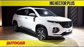 Auto Expo 2020 - MG Hector Plus | Walkaround | Autocar India
