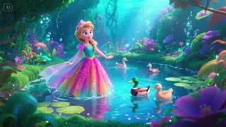 🐣 Duckling Days 🦆🍇 | Sweet Kids Song for Calm Play & Learning | Waddle, Splash & Smile 🌞🎶