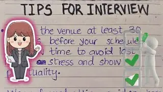 interview tips for fresher | Tips for interview |  Top Job Interview Tips