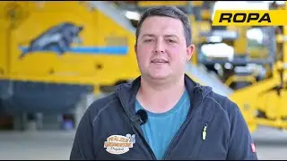 Jubil&auml;umsmaschine ROPA Keiler 2 RK22 Nummer 1.000 - Fr&uuml;hkartoffelernte bei Familie Gleich, S&uuml;dpfalz