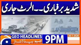 Geo News Headlines 9 PM | 26th January 2026