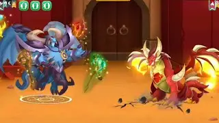 High cloaked critical vs high Risen flame 🤔 Dragon City