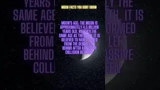 moon Facts you dont know 1125