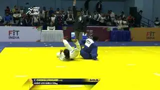 Judo U21 Girls 52Kg Gold - C Chinglunmawi | Khelo India Youth Games 2020