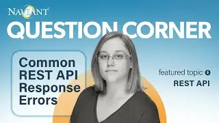 Common REST API Response Errors