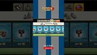 #shorts | league shop: Buy resource potion [hammer of heroes] - Clash of Clans