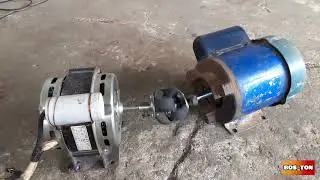 making flexible coupling for mini generator